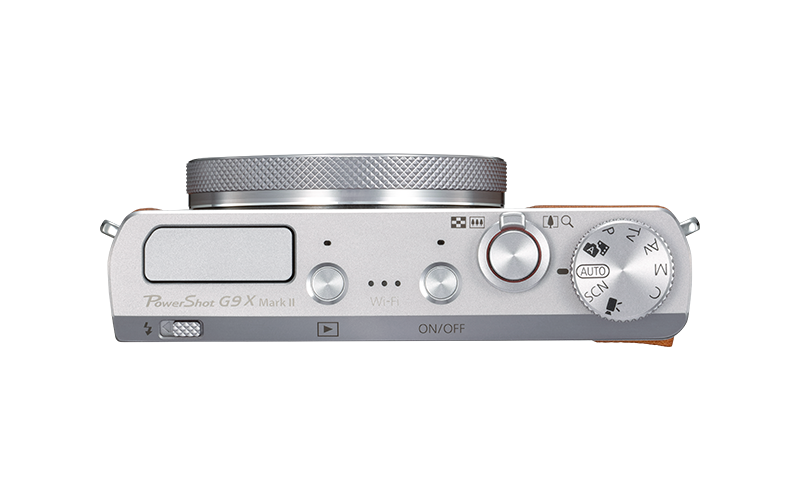 PowerShot G9 X Mark II Silver Top